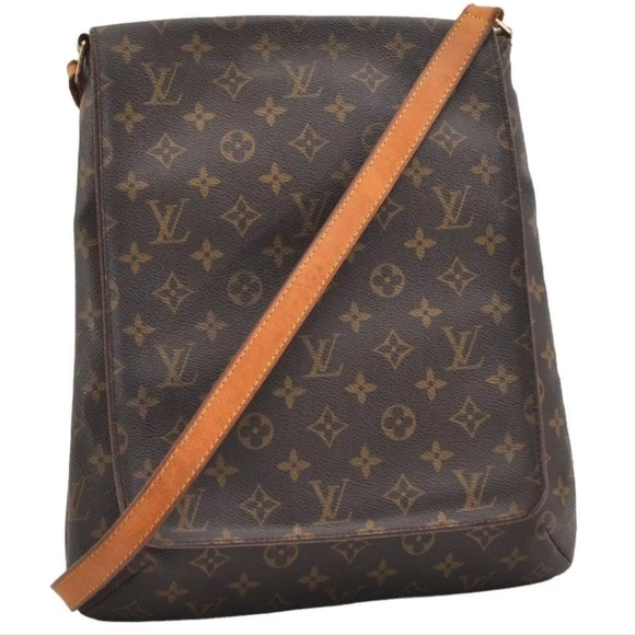 Vintage LOUIS VUITTON MUSSET Y2K Crossbody Shoulder Handbag Purse - Picture 2 of 16